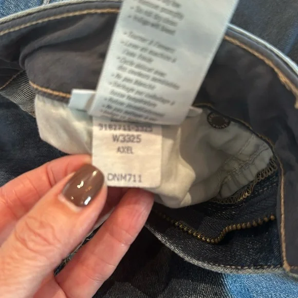 Paige straight leg jeans. - Picture 5 of 5